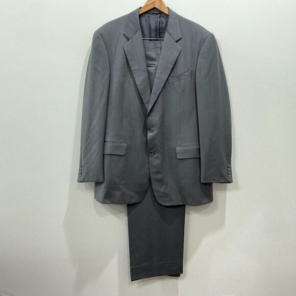 Hickey Freeman for Nordstrom Men's Wool Suit 2-Piece sz 44 L - Picture 1 of 8